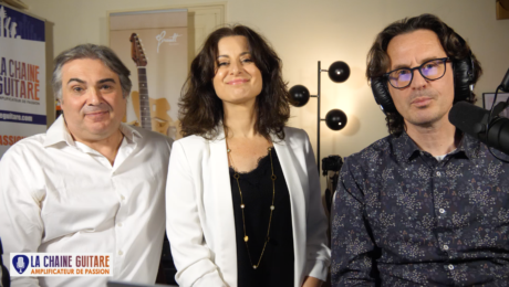 Laurence M et Joël Gombert interview à chaud après leur concert au showroom