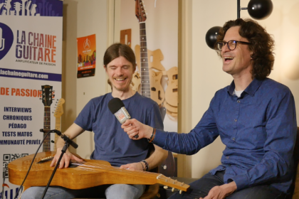 Nicolas Gigant, interview guitare et Weissenborn à la main !