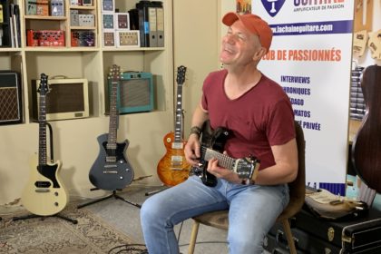 Chris Rime, interview guitare à la main pour présenter son nouvel album