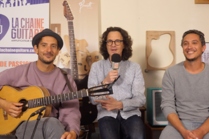 Laurent Lamarca et Sylvain Zbinden, interview un musicien et son luthier