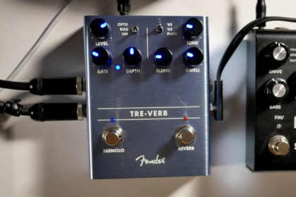 Tre-Verb Fender pedale