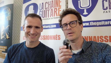 Switcher haut de gamme DESS, interviews Antoine Desmet au Paris Guitar Festival