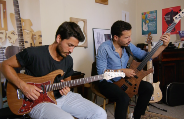 Jean-Baptiste Hardy et Benjamin Asnar, sessions avec les instruments de Rémi Castillo