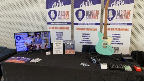 La Chaîne Guitare au salon des luthiers du Paris Guitar Festival de Montrouge 2022