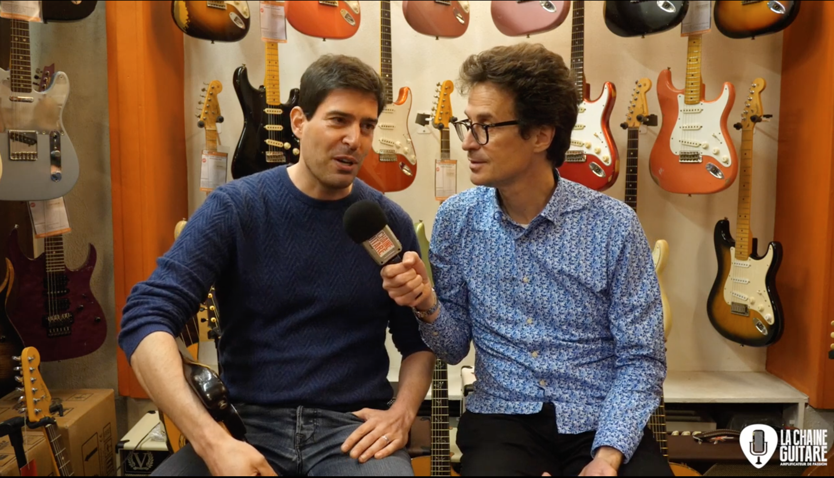 Interview Olivier Uldry fondateur du magasin Leadmusic à Genève, haut lieu de la belle guitare
