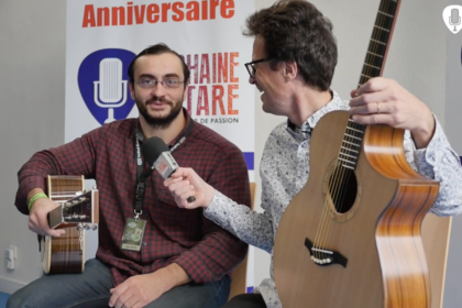 Julien Garcia, interview du luthier guitare acoustique au Festival Guitare Issoudun