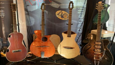 Interview du luthier suisse Claudio Pagelli lors du Montreux International Guitar Show