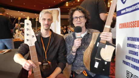 Adrien Bernard-Reymond, interview du luthier BR Guitares lors du MIGS 2022