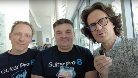 Guitar Pro 8, Arobas Music, interview David Gros et Franck Duhamel au NAMM 2022
