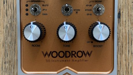 Woodrow 55 UAFX Universal Audio : le préampli Fender Tweed de vos rêves