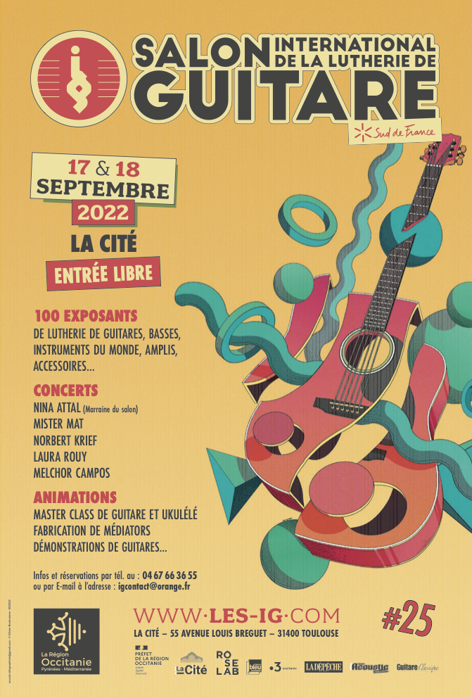 Salon des luthiers de Toulouse dans le cadre du festival des Internationales de la Guitare