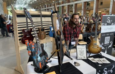 Suge Guitars, interview du luthier Florian Kieffer au salon de Toulouse