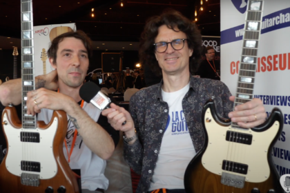 Guitare à manche en aluminium, interview Alexandre Gletty au MIGS 2022
