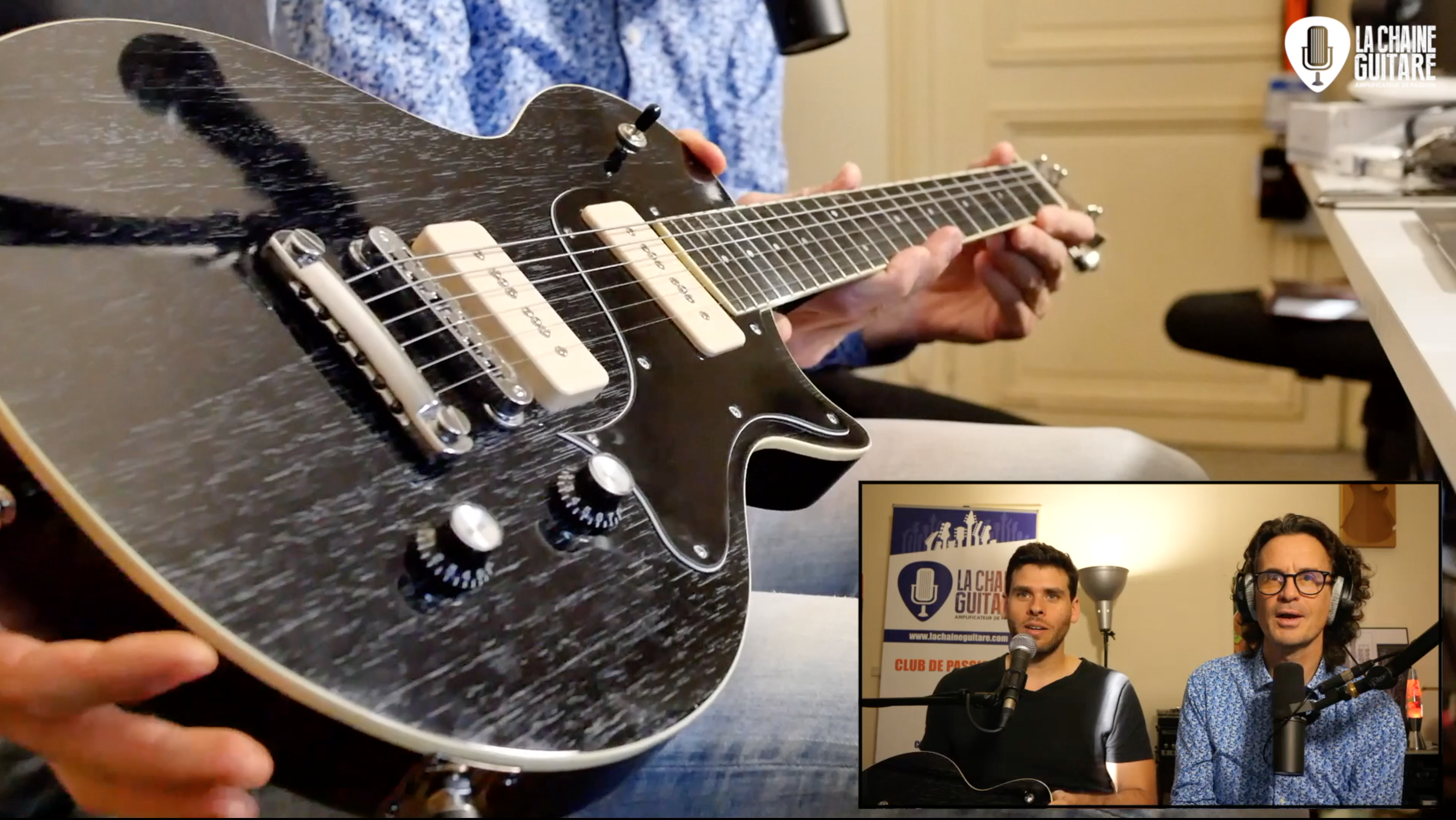 Loïc Muller, interview d'un talentueux luthier guitare acoustique et électrique de passage au showroom