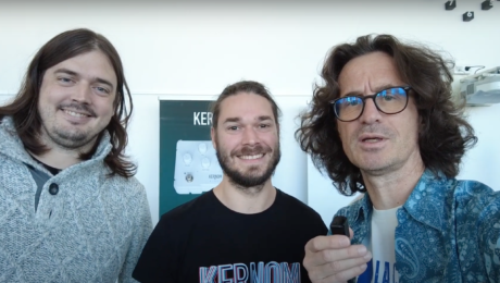 Kernom, interview Charles et Jérémy lors du salon du Festival Guitare de Puteaux 2022