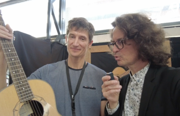 Philippe Cattiaux, interview du luthier au Festival Guitare Issoudun 2022
