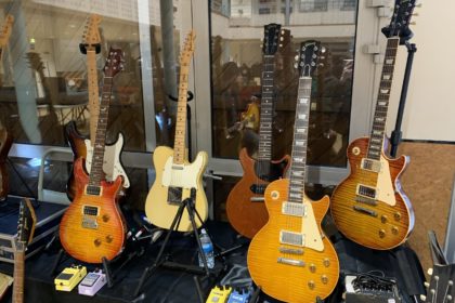 French Riviera Guitars, interview avec Olivier lors du Toulouse Vintage Amps & Guitars Expo