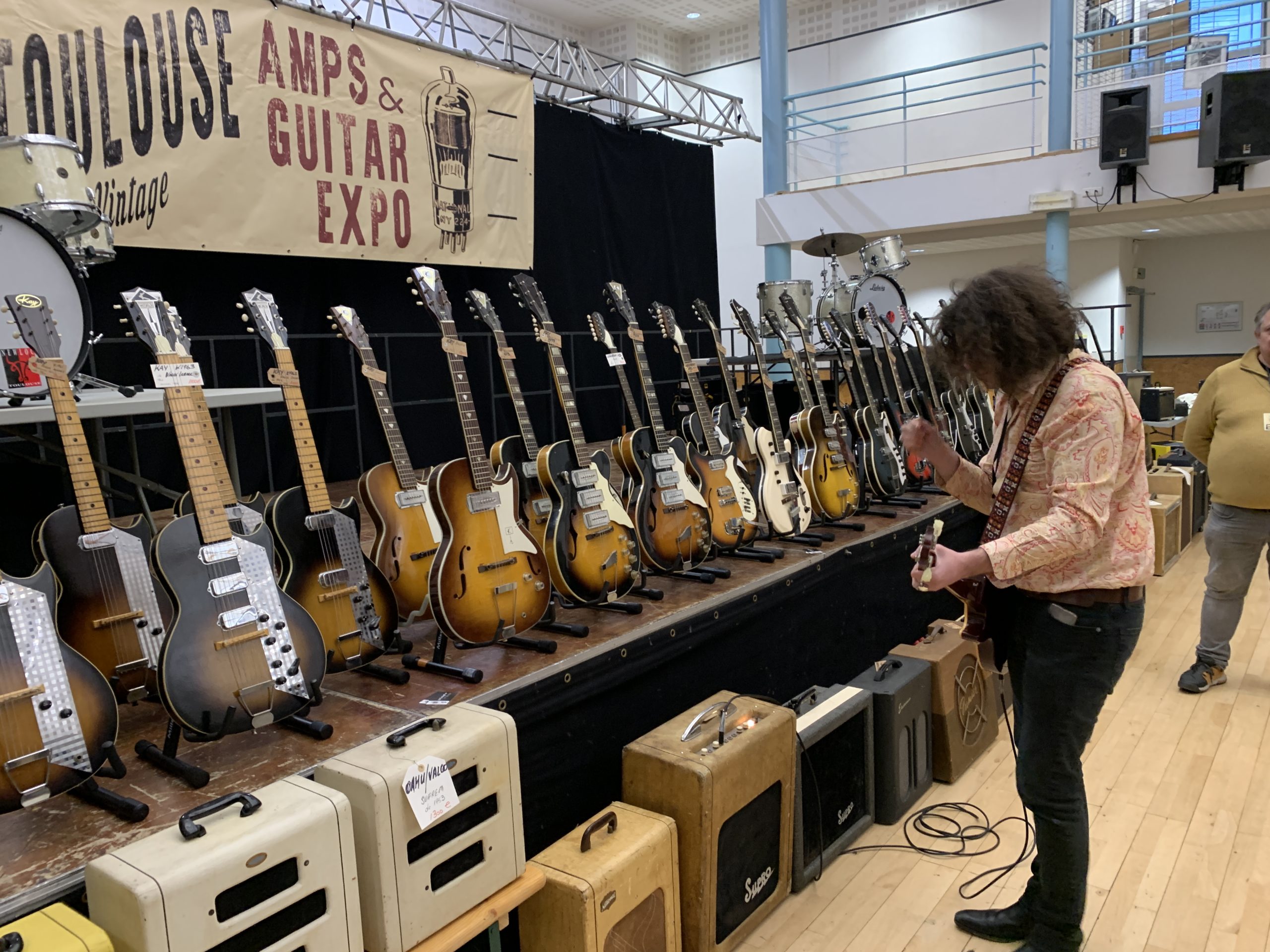 Toulouse Vintage Amps & Guitars Expo, reportage et interviews - Partie 1