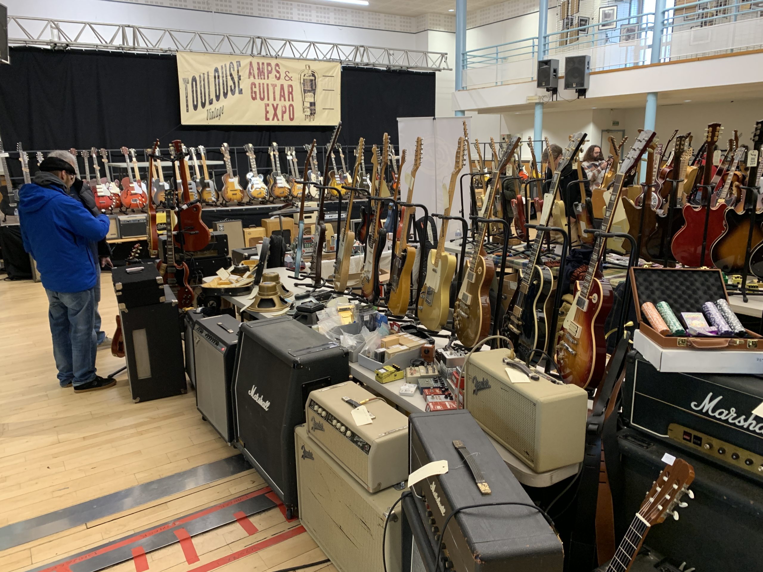 Toulouse Vintage Amps & Guitars Expo, visite guidée du salon Vintage