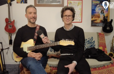 Geoffrey Chaurand, interview guitare à la main à Quimper chez KAPE Music