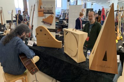 La Voix du Luthier : interview Marc Lucas et Christophe Duquesne au Paris Guitar Festival