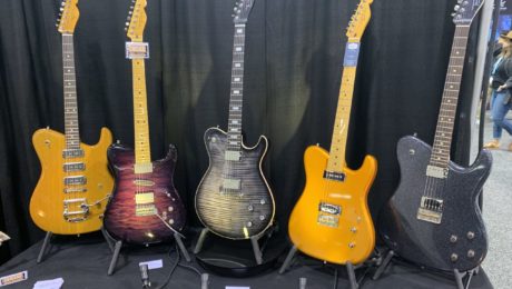 Tausch Guitars et ampli Wang - Session NAMM 2023
