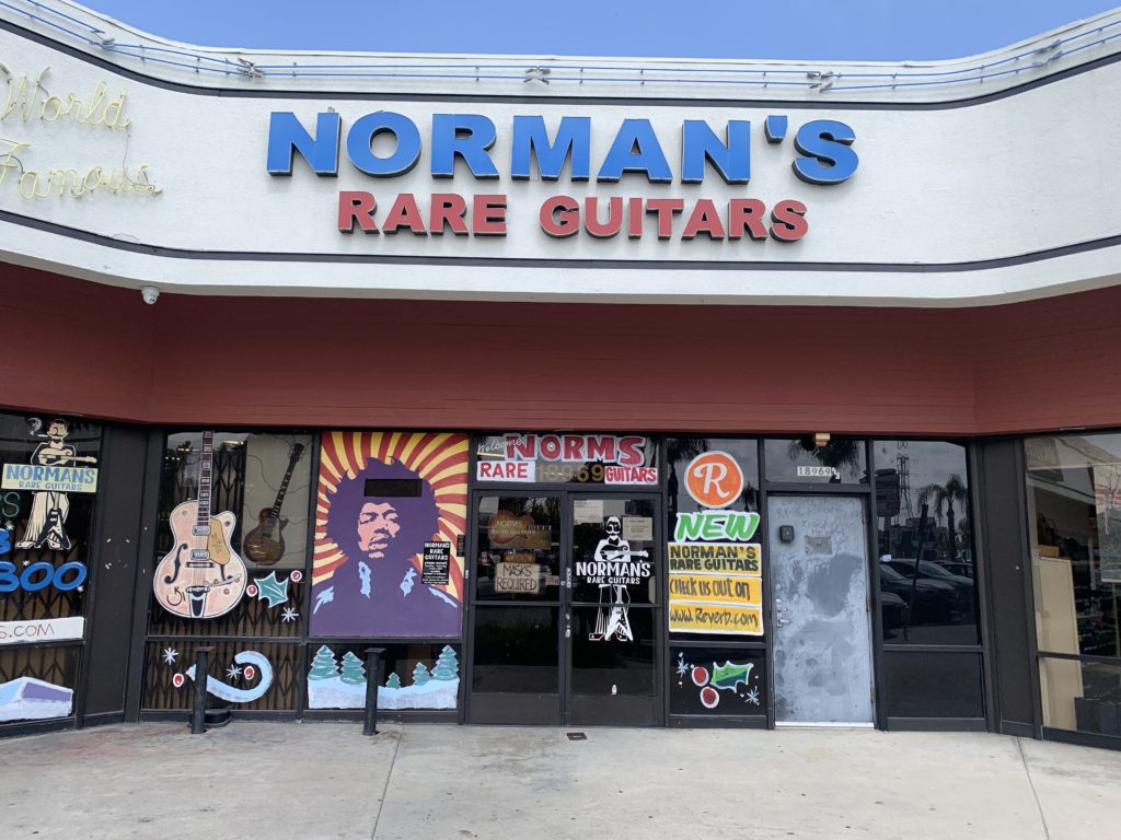 Norman's Rare Guitars visite et interviews de Norman Harris et Michael Lemmo