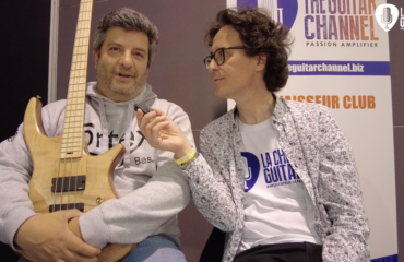 Pierre Camilleri de Cortex Bass en interview au Guitar Show Padova