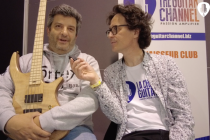 Pierre Camilleri de Cortex Bass en interview au Guitar Show Padova