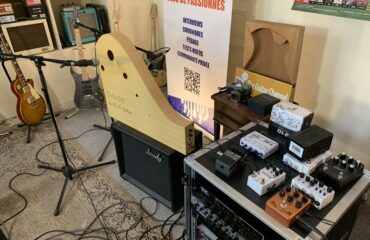 Test de l'Onde de La Voix du Luthier en configuration électrique stéréo