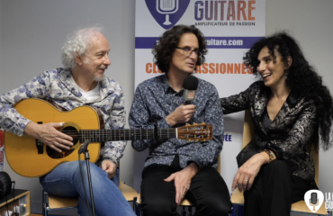 Dalila et Christian Laborde, interview guitare à la main du duo Soham à Issoudun