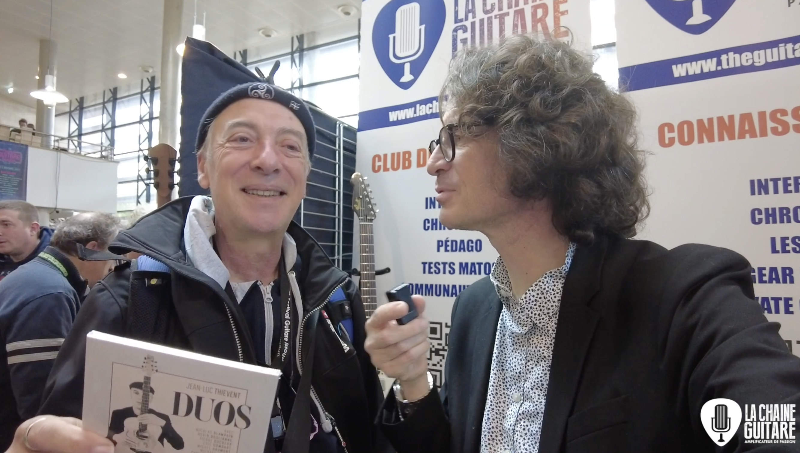 Jean-Luc Thiévent, interview express au Festival Guitare Issoudun