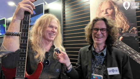 Adrian Vandenberg, ancien guitariste de Whitesnake en interview au NAMM