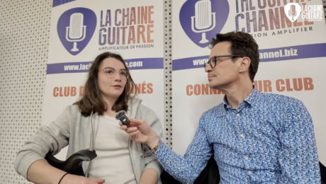 Interview Anaïs Bazoge au salon des luthiers du Paris Guitar Festival