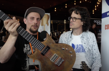 Arnaud Maule, interview du luthier au Montreux International Guitar Show