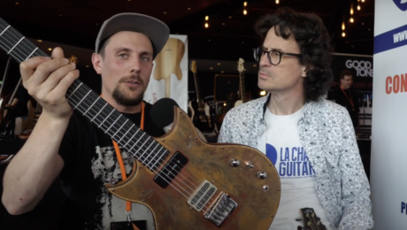 Arnaud Maule, interview du luthier au Montreux International Guitar Show