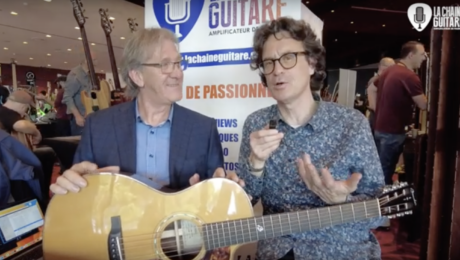Boucher Guitars, interview de Robin Boucher et Guillaume da Sylva au MIGS