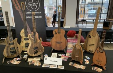 Interview du luthier Michel Berdah au salon du Paris Guitare Festival