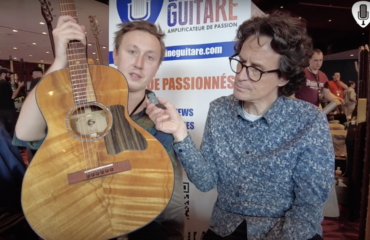 Interview Virgile Pilon de Blind Guitars au Montreux International Guitar Show