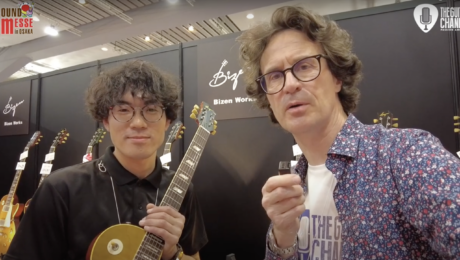 Bizen Guitars, interview et démo lors du Sound Messe à Osaka