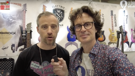 Wild Custom Guitars, interview du luthier Julien Roure et démo au Sound Messe Osaka