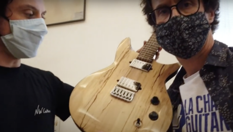 NW Guitars, interview Nicolas Walkowiak au salon des luthiers de Toulouse