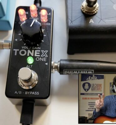 ToneX One IK Multimedia : le plus petit pédalier du monde
