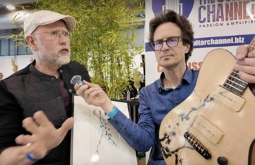 Rikkers Guitars, interview du luthier Jacco Stuitje au Guitar Show Padova