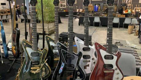 Démos de 17 guitares électriques au Guitar Show Padova 2024