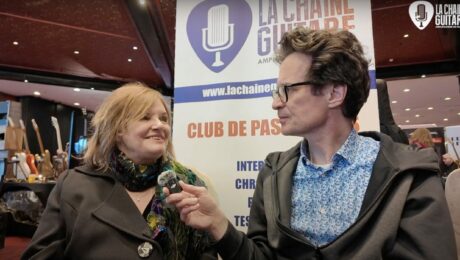 Diane Tell, interview au Montreux International Guitar Show