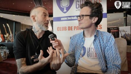 Jon Gomm en interview au Montreux International Guitar Show