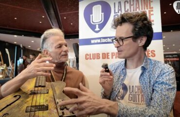 Interview du luthier Claudio Pagelli au Montreux International Guitar Show