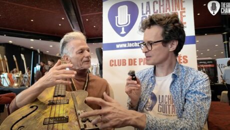 Interview du luthier Claudio Pagelli au Montreux International Guitar Show