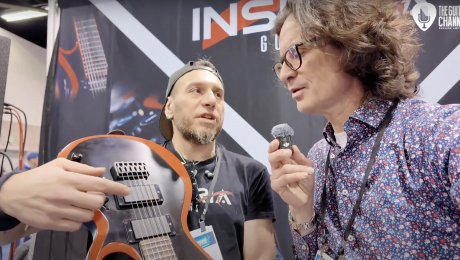 Inspiria Guitars, Interview Demetrio Scopelliti au NAMM